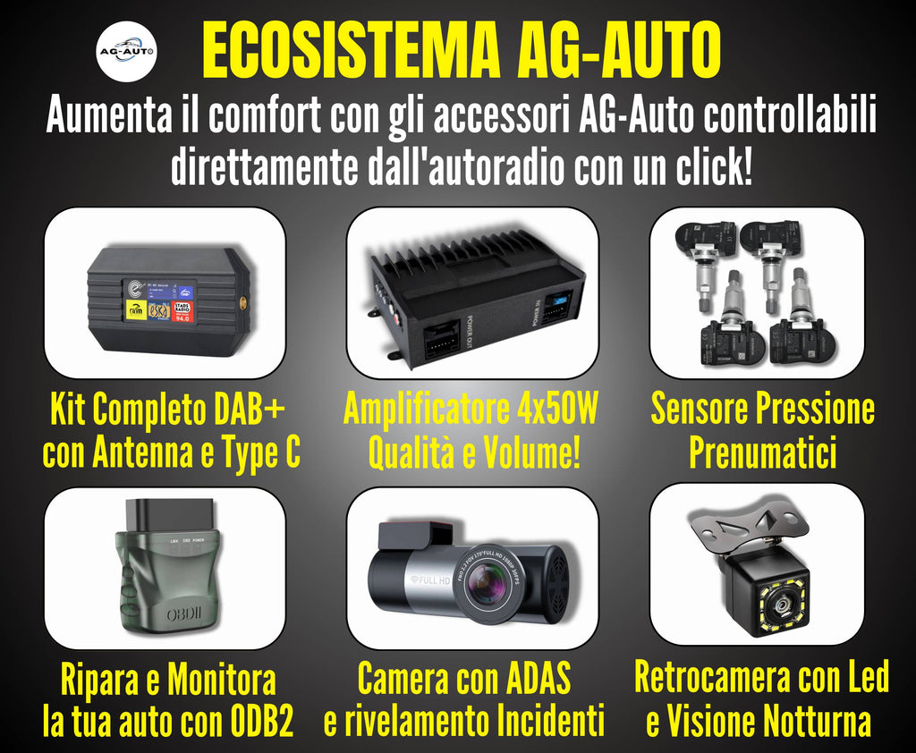 Autoradio Con Wireless Carplay/Android Auto Per Opel Antara E Corsa – Touch 7″, Bluetooth, Comandi Al Volante, Retrocamera, Grigia